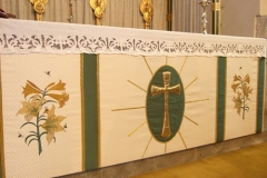 New Altar Frontal Dedication 2011