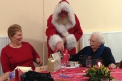 Father Christmas calls in....