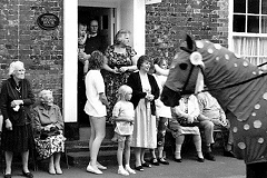 Residents enjoying the Carnival Parade Mid 1990's