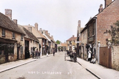 High-Street-1937-Colorized