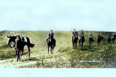 On-Lambourn-Downs-1915-Colorized