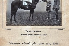 Battleship from Lambourn wins the Grand National in 1938