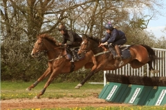 Schooling at Lambourn - Neil Robertson