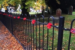 Poppies made by Lambourn Craft Club