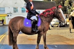 Chloe Quick was a very popular addition to the Remembrance Day Parade