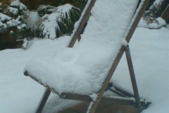 Snow of February 2009 -snowy-deckchair