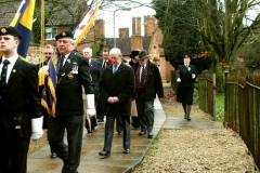 British Legion Standard Dedication 2012