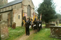 British Legion Standard Dedication 2012