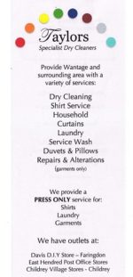 Dry Cleaning and Laundry Service