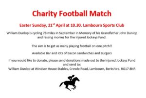 Charity Football @ Lambourn Sports Club