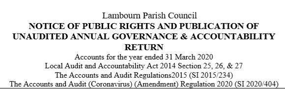 Notice of Public Rights | Lambourn