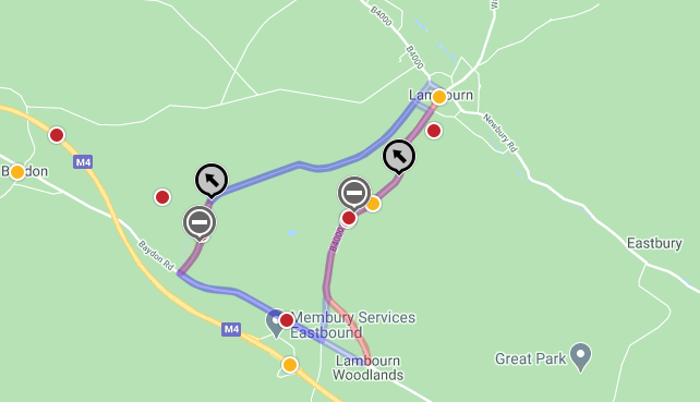 Hungerford Hill Road Closure - 21st April